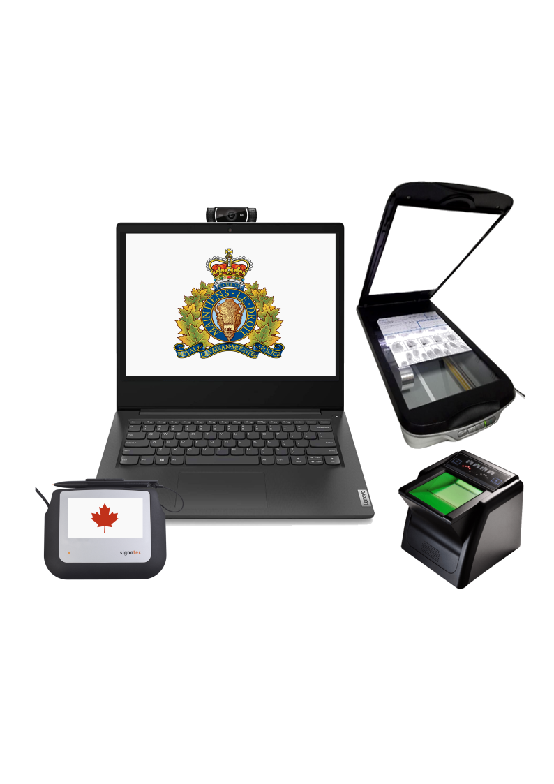 PrintScan RCMP Live Scan System